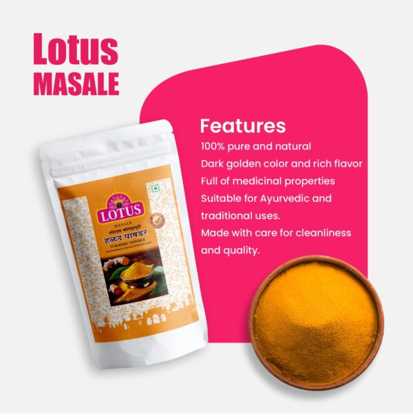 Turmeric Powder – 100% Pure, Aromatic, and Nutritious! - Image 3