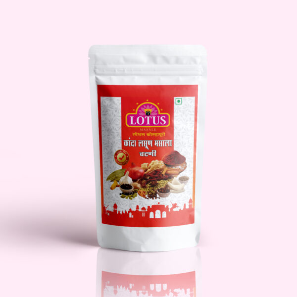 Kolhapuri Onion Garlic Masala Chutney - Khamang: A Tradition of Flavor